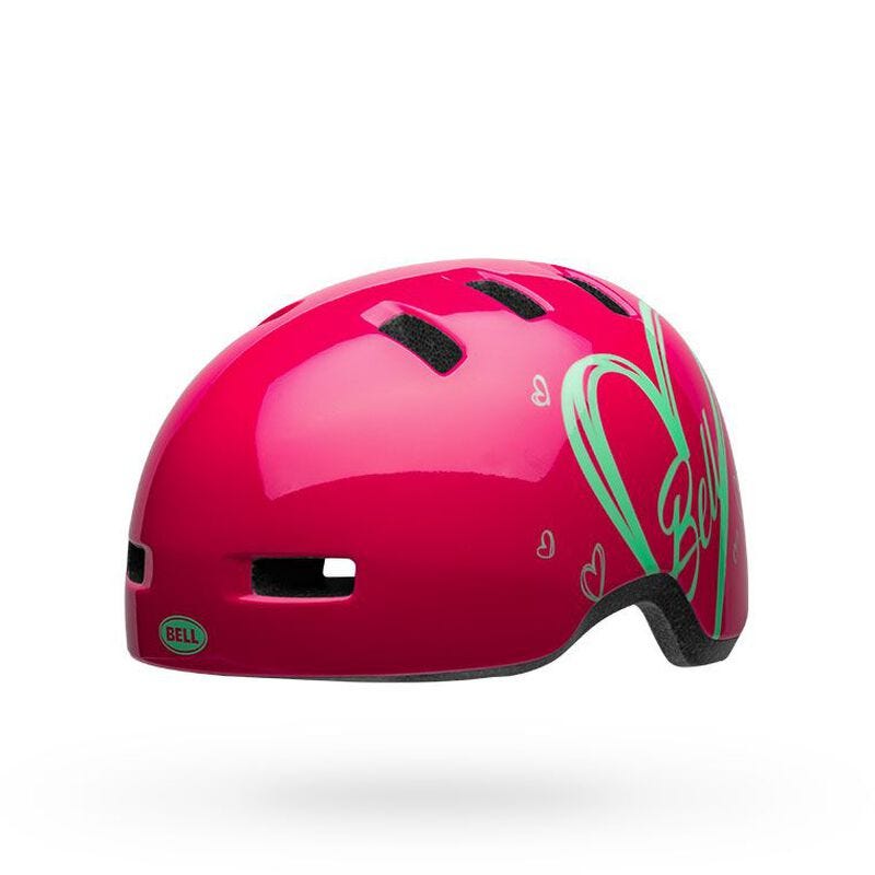 Bell Lil Ripper Kids Helmet Pink Adore Gloss Pink