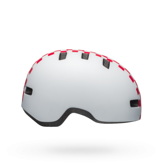 Bell Lil Ripper Kids Helmet Checkers White/Pink