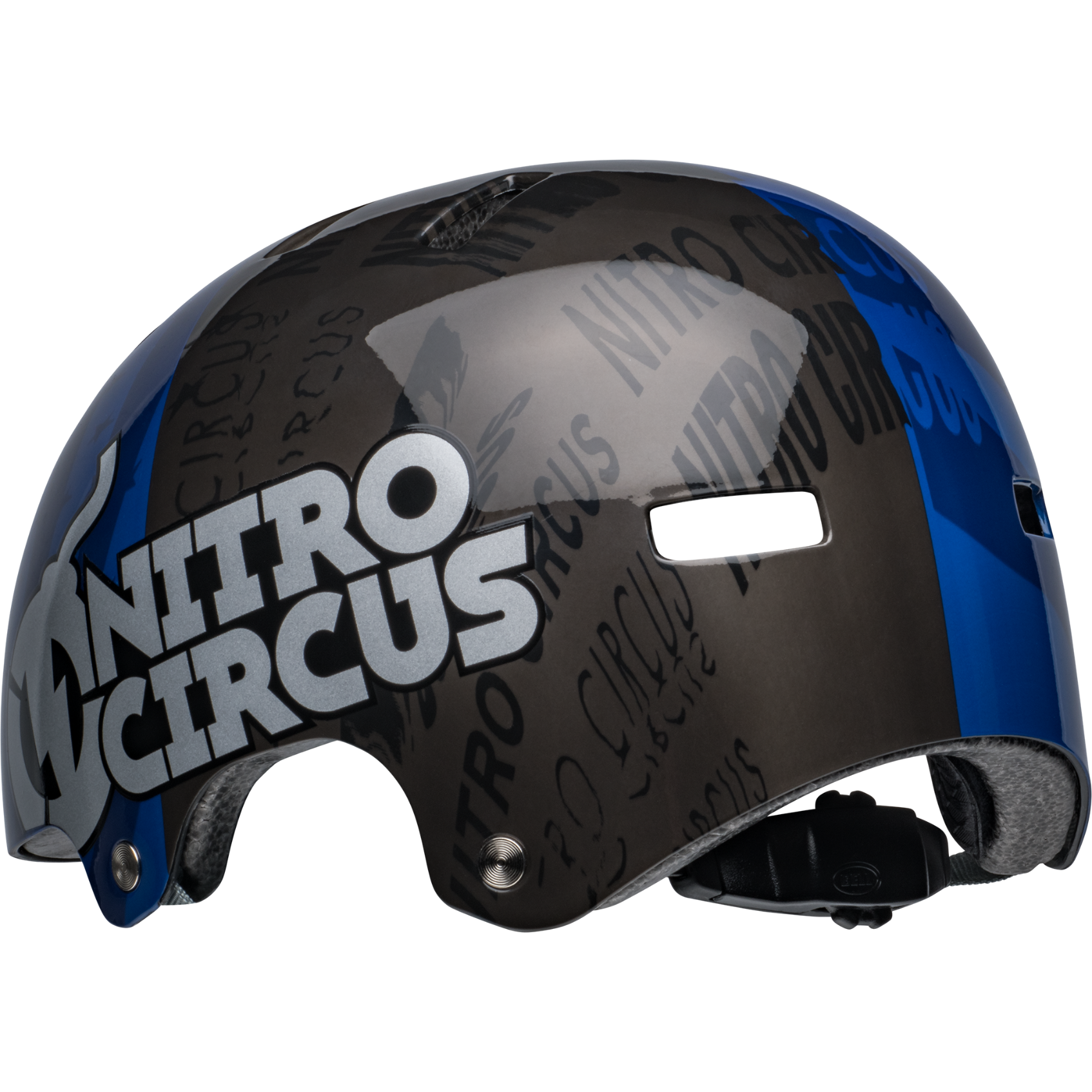 Bell Local Nitro Circus Helmet Navy/Silver