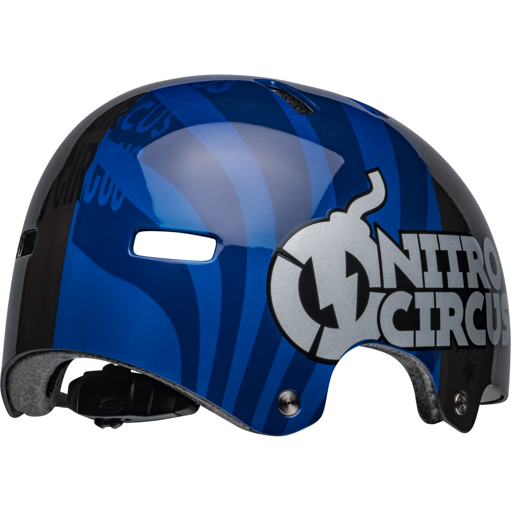 Bell Local Nitro Circus Helmet Navy/Silver
