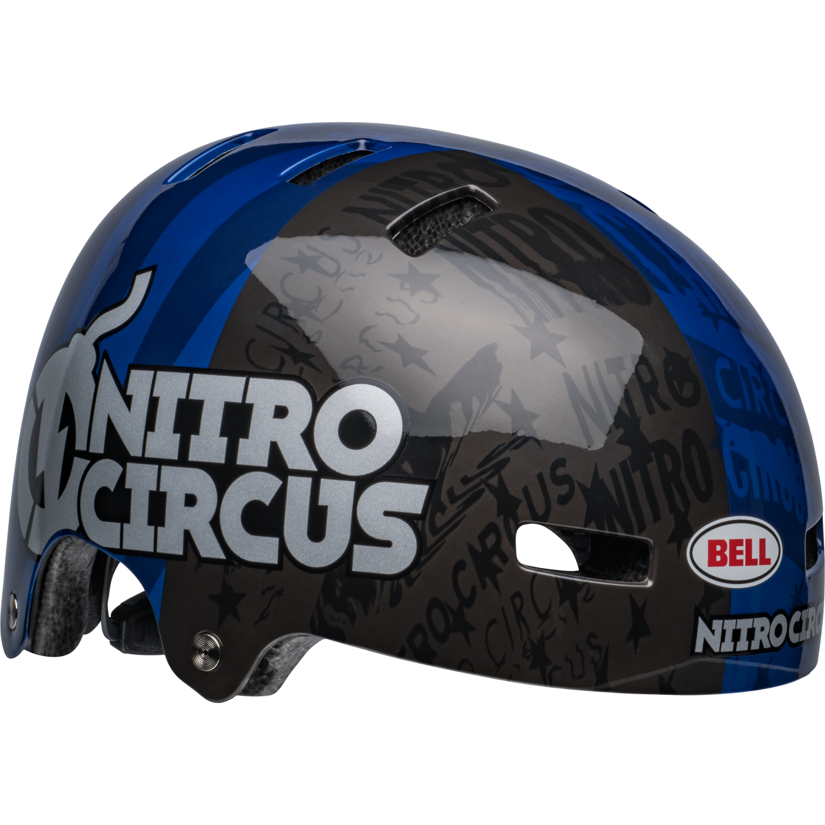 Bell Local Nitro Circus Helmet Navy/Silver