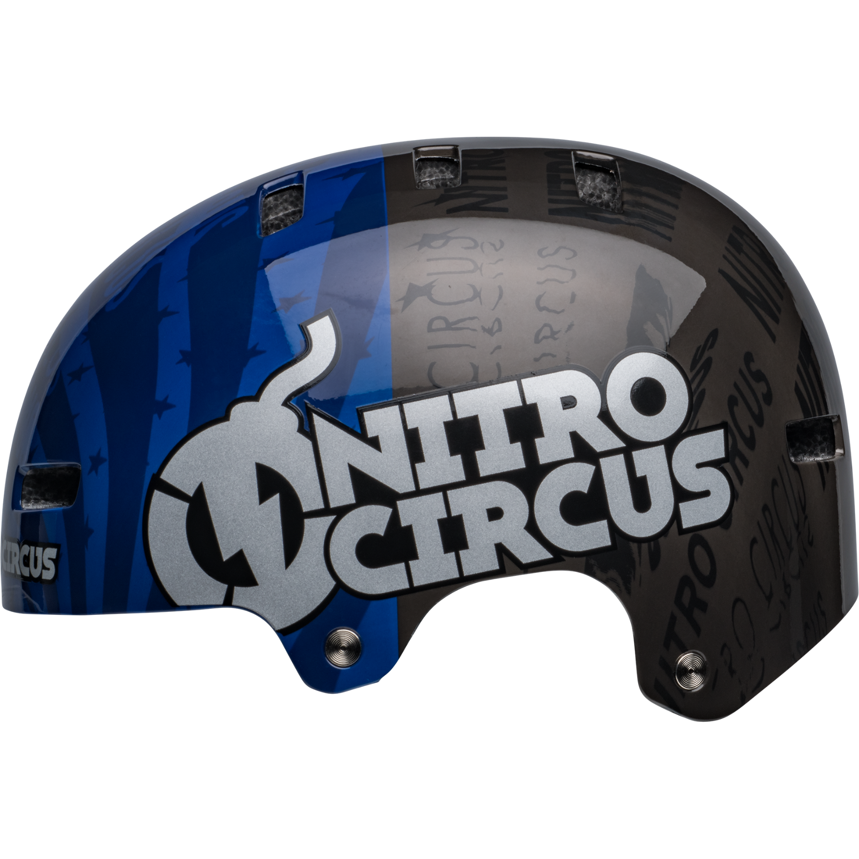 Bell Local Nitro Circus Helmet Navy/Silver