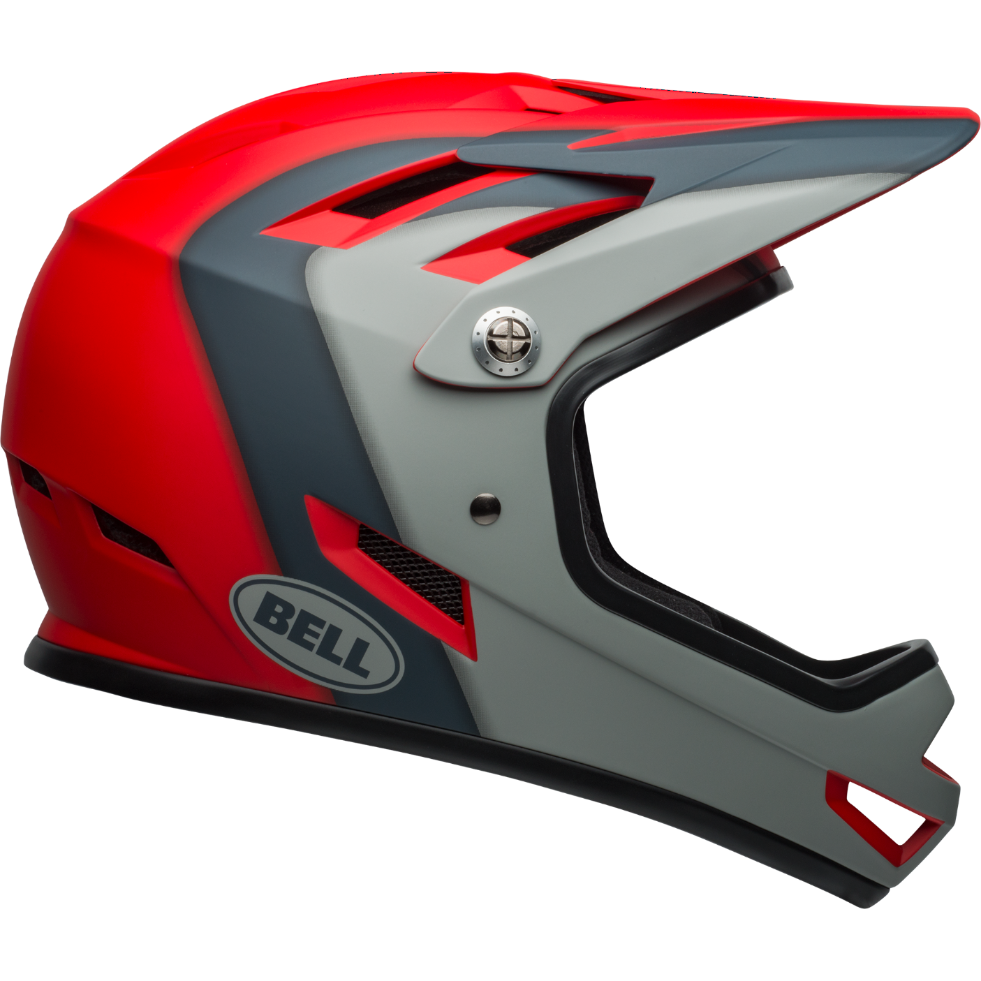 Bell Sanction Helmet Matte Crimson/Slate/Dark Grey