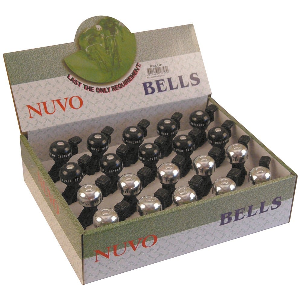 Nuvo Alloy Bell Assorted Colours (Single)