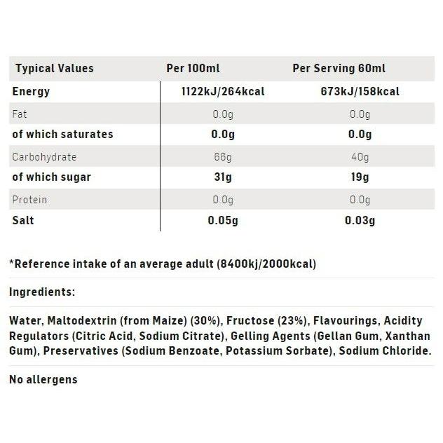 SIS Beta Fuel Gel Orange 6x 60ml Sachet