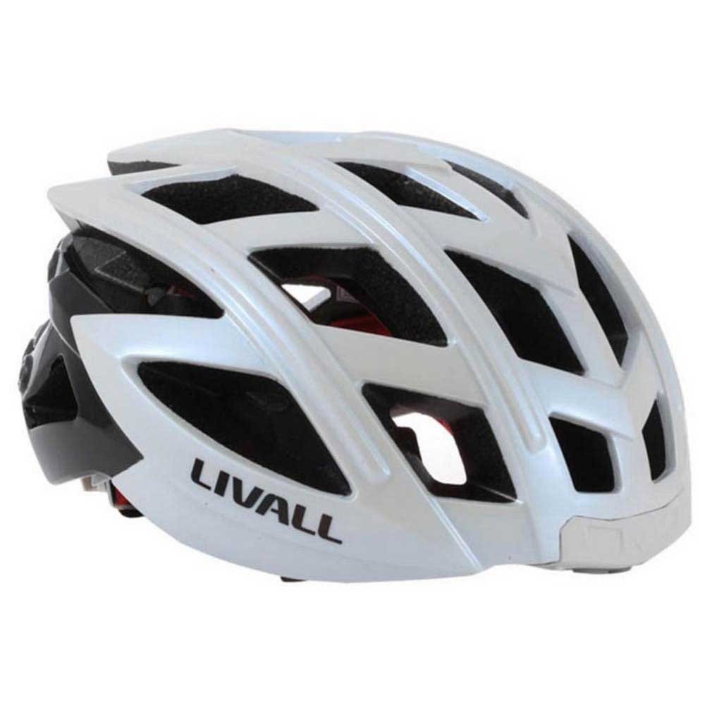 Livall Smart Road Bike Helmet 55-61cm White