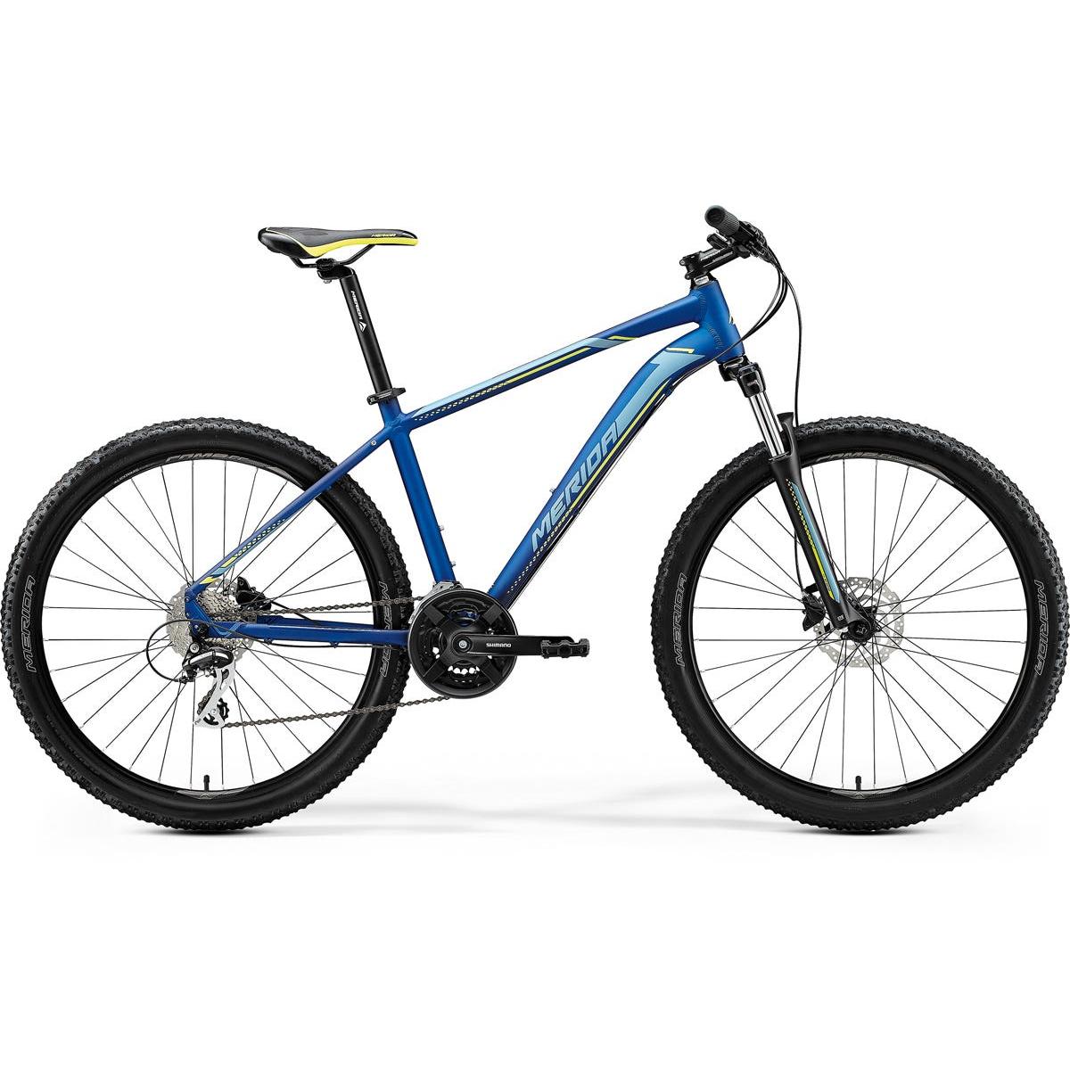 Merida Big Seven 20D Mountain Bike Silk Blue/Silver/Yellow (2020)