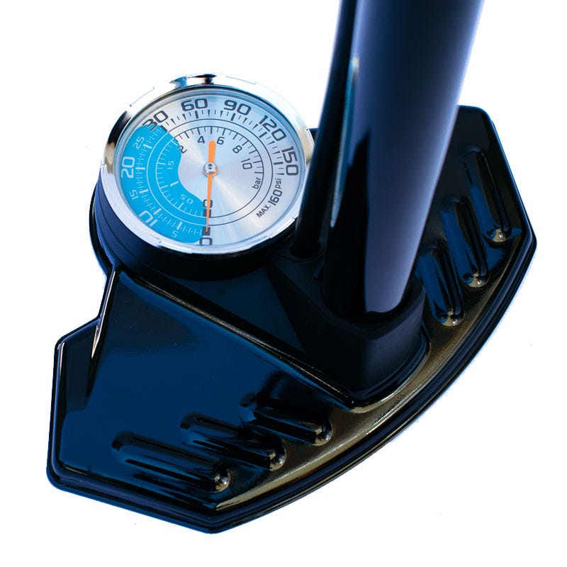 JetBlack Biggest Fella Floorpump 160psi