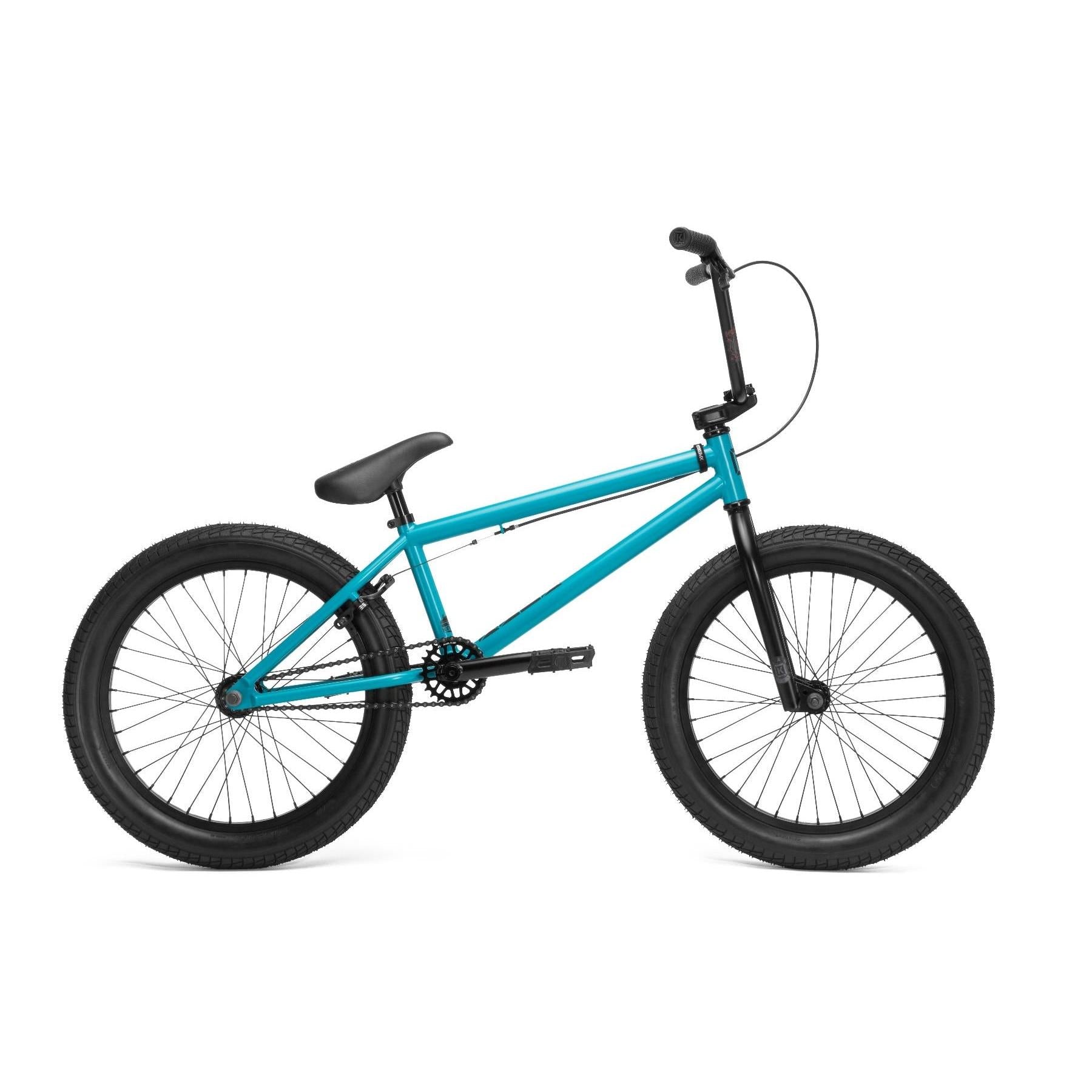 Kink Curb 20.0in BMX Bike Matte Turquoise (2018)