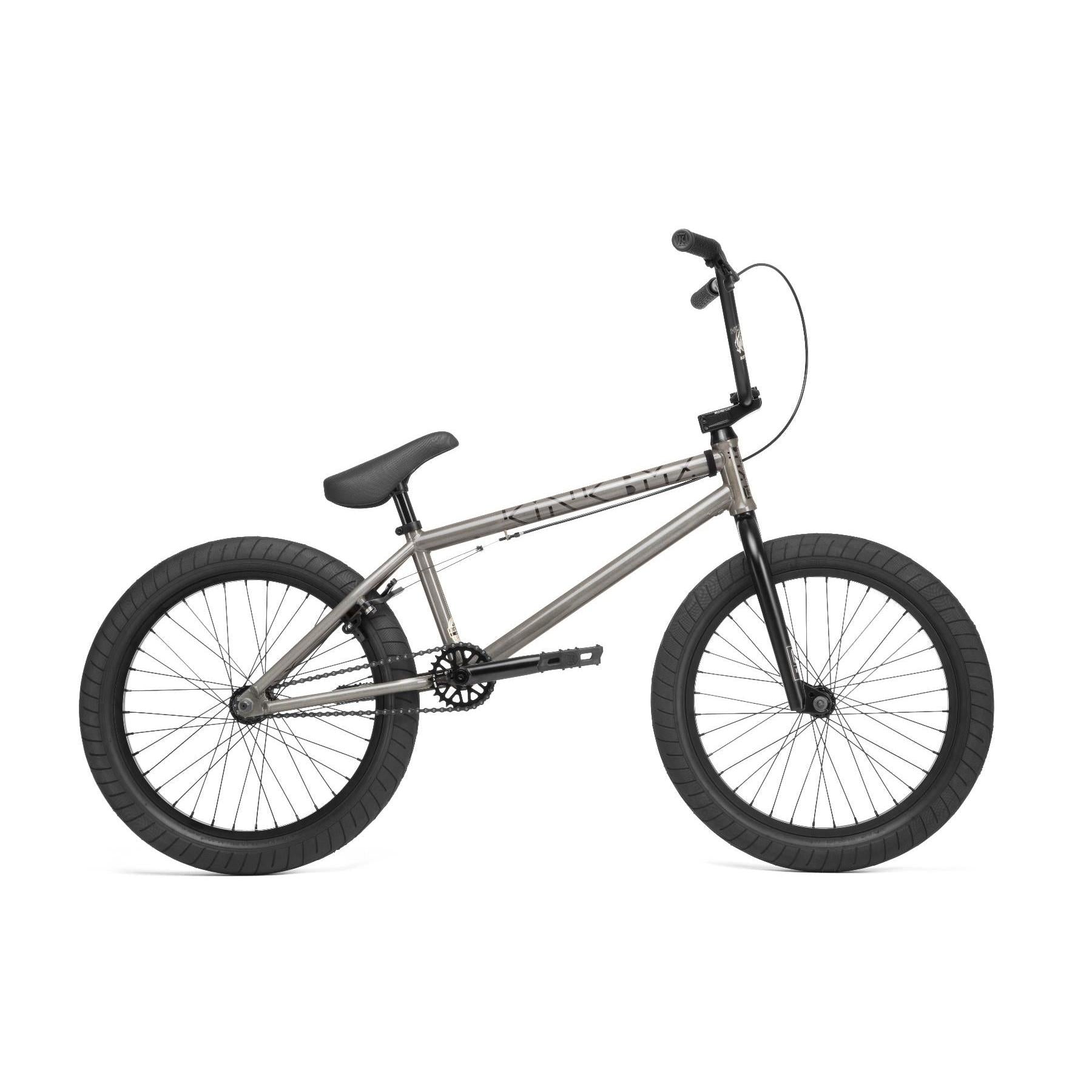 Kink Launch BMX Bike 20.25" TT Gloss Raw Holographic (2020)