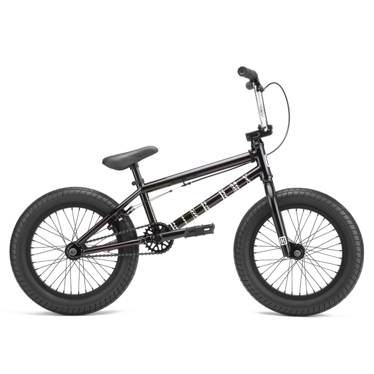 Kink Carve 16â€ BMX Bike Gloss Iridescent Black