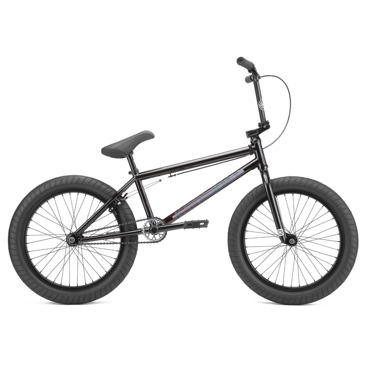 Kink Whip BMX 20â€ Gloss Black Fade