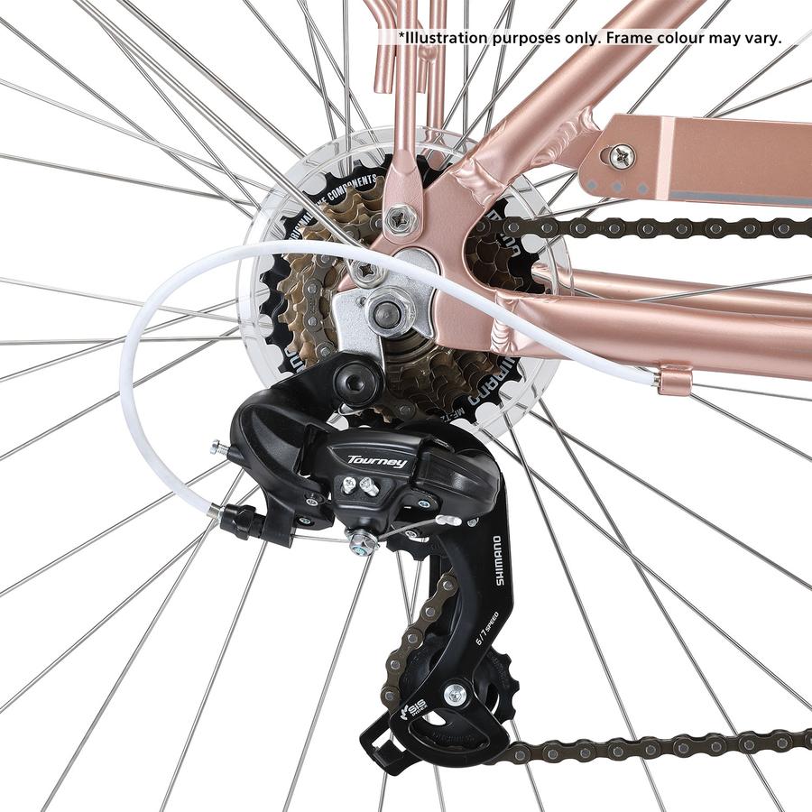XDS Retro Marilyn Cruiser Bike Rose Gold