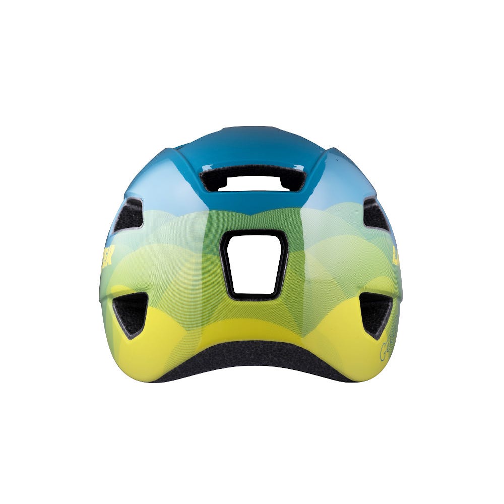 Lazer Gekko Kids Helmet Blue/Yellow 50-56cm