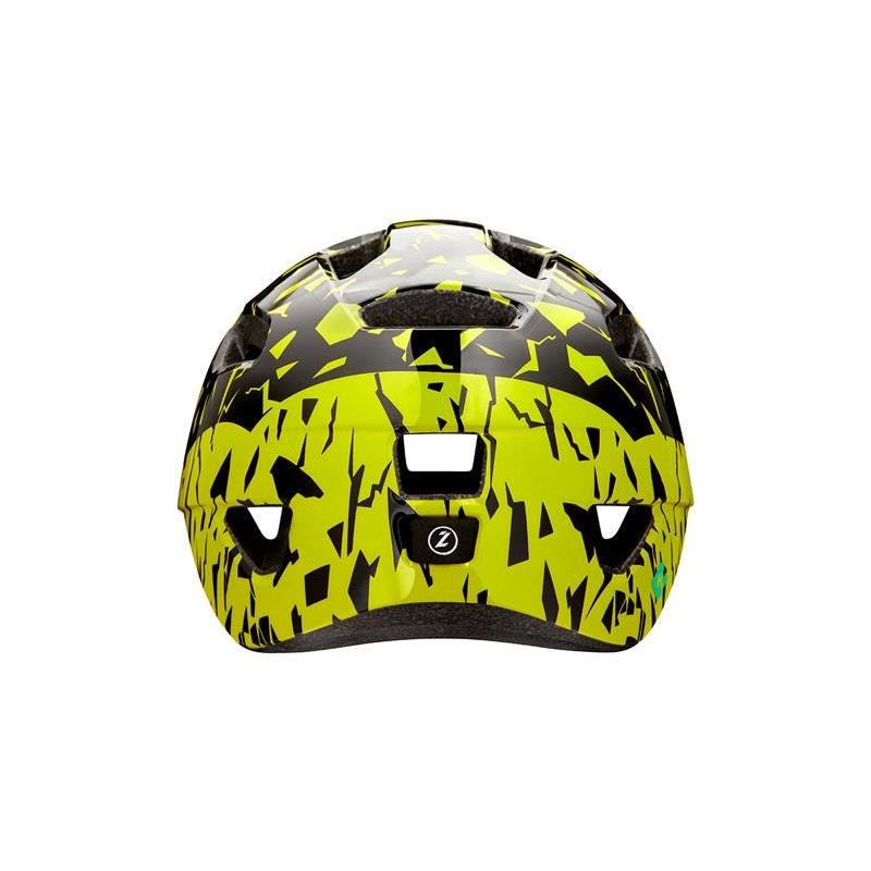 Lazer Nutz KinetiCore Kids Helmet Black/Flash Yellow (50 - 56cm)