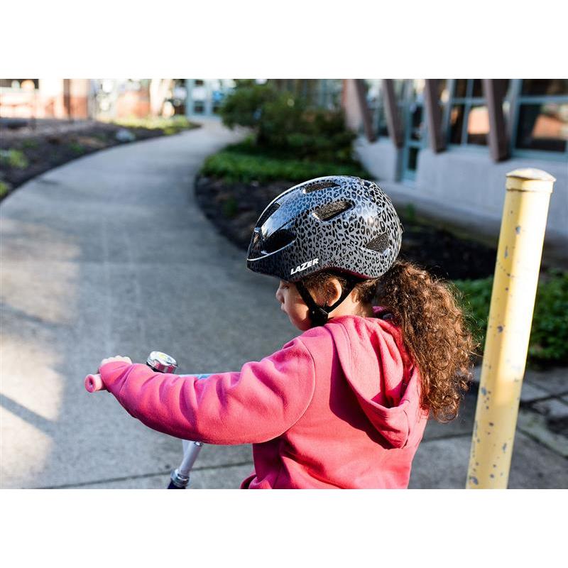 Lazer Nutz KinetiCore Kids Helmet Black Leopard (50 - 56cm)