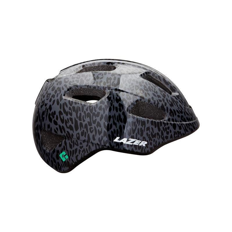 Lazer Nutz KinetiCore Kids Helmet Black Leopard (50 - 56cm)
