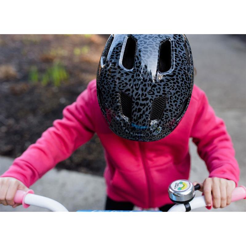 Lazer Nutz KinetiCore Kids Helmet Black Leopard (50 - 56cm)