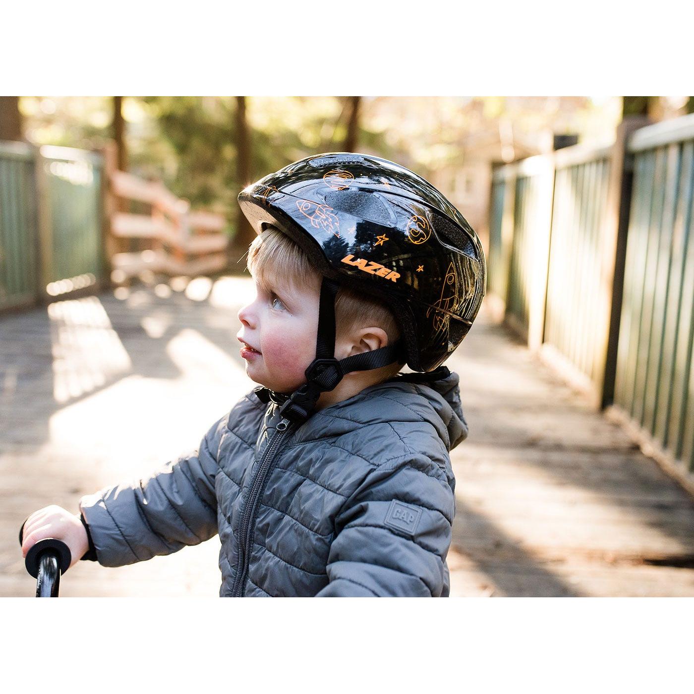 Lazer PNut KinetiCore Toddler Helmet Flying Rocket (46 - 52cm)