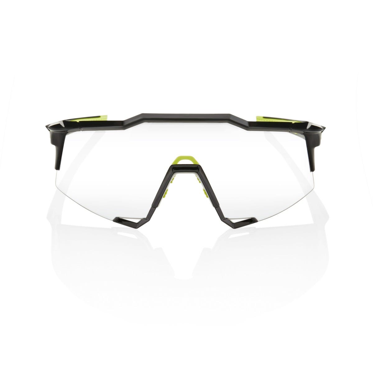 100% Speedcraft Sunglasses Gloss Black with Photochromic Lens