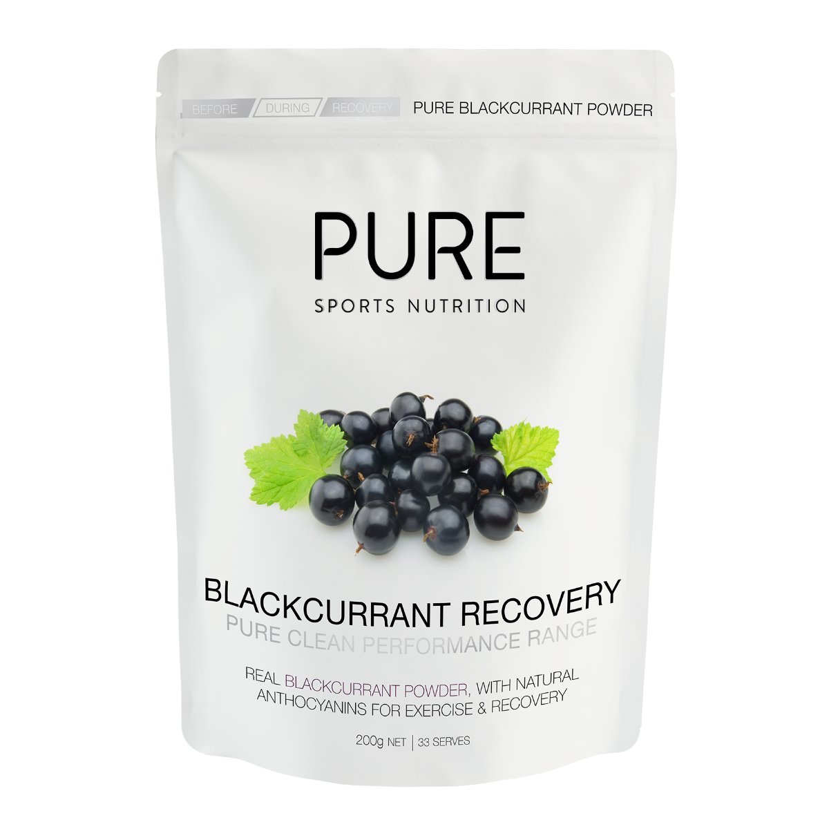 PURE Blackcurrant Recovery Powder 200g