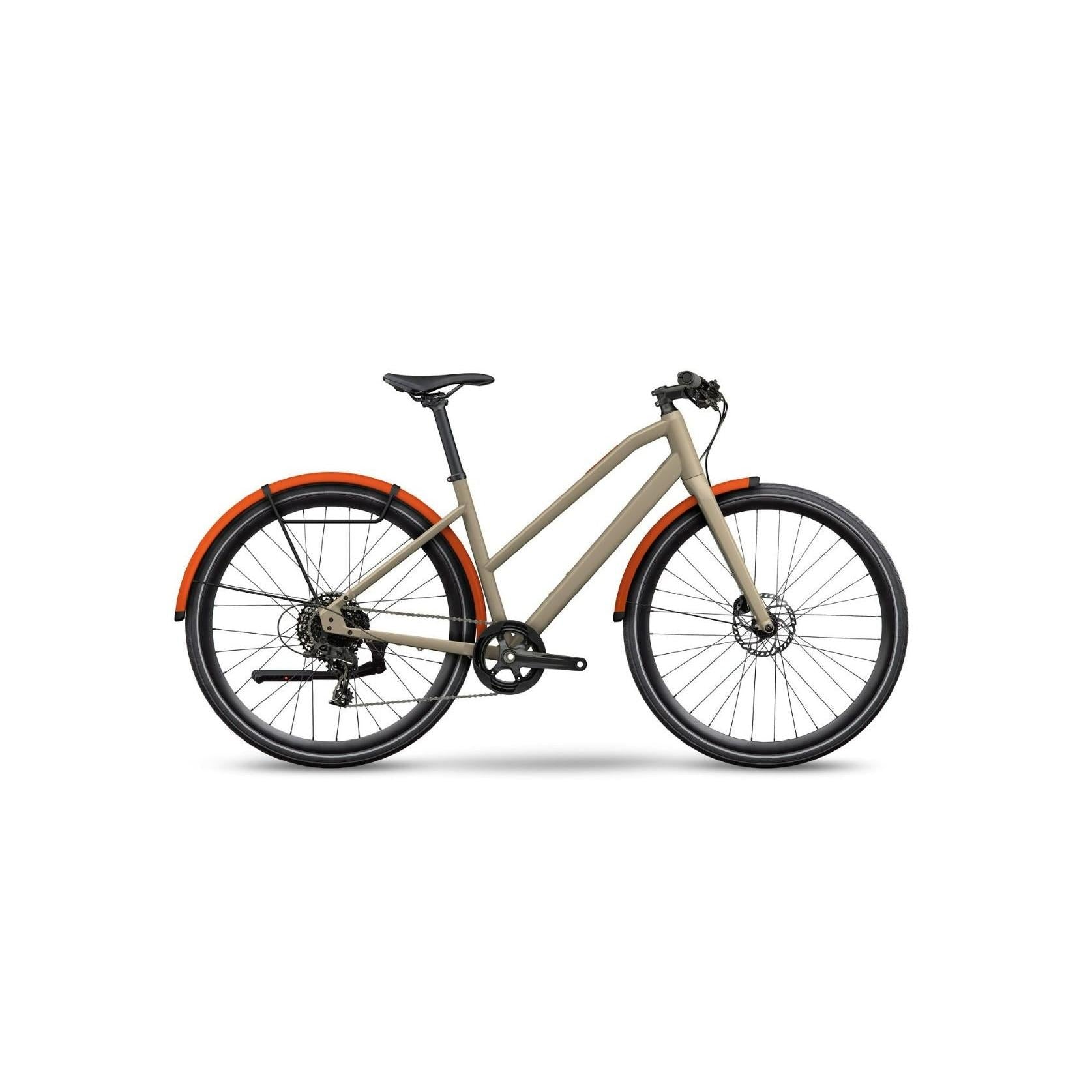 BMC 257 Urbanchallenge AL TWO Step-Through Hybrid Bike Sand – 99 Bikes