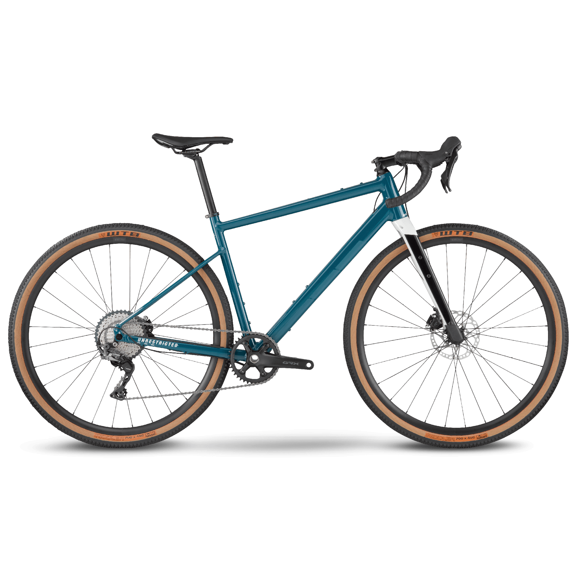BMC Unrestricted AL TWO Gravel Bike Dark Petrol/ White