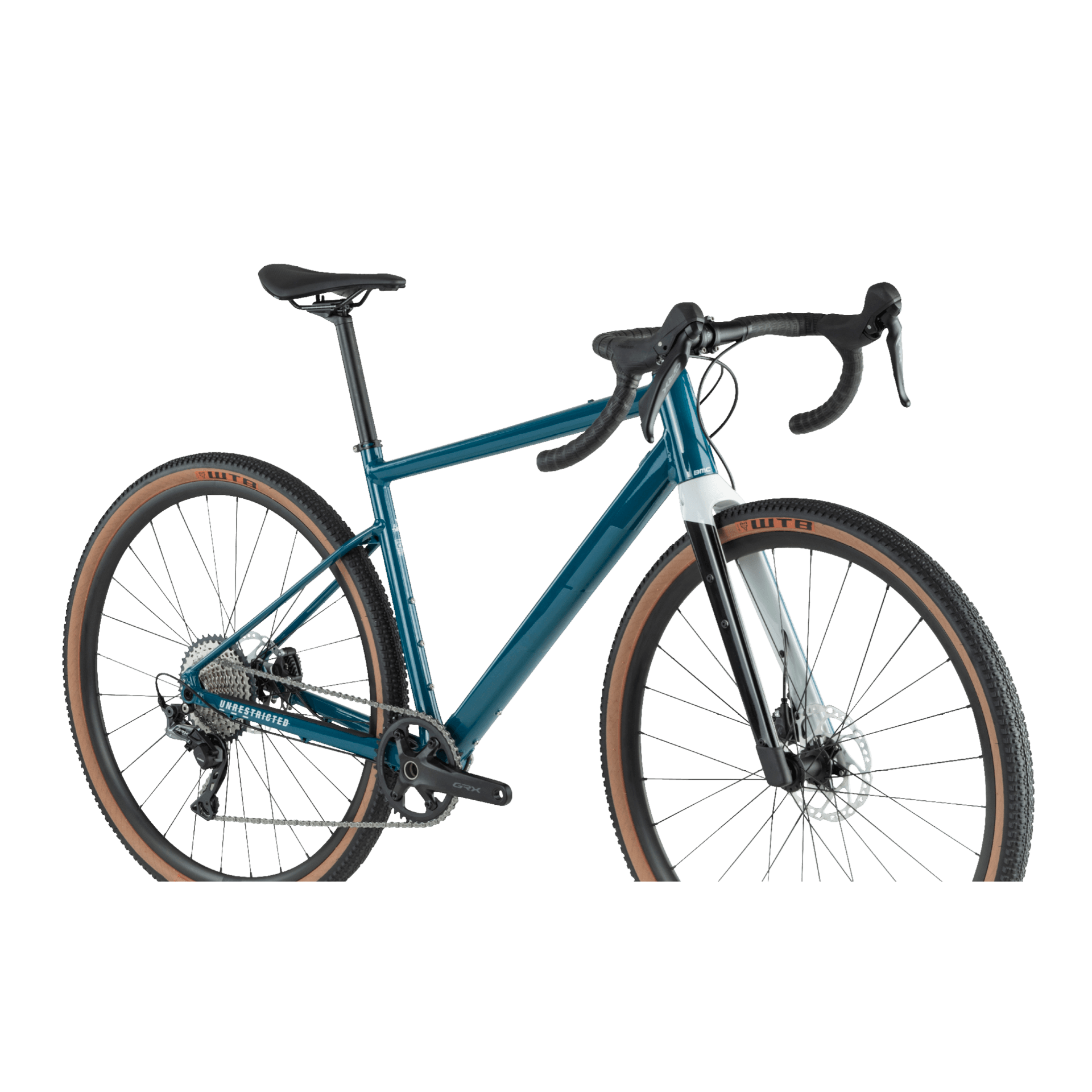 BMC Unrestricted AL TWO Gravel Bike Dark Petrol/ White