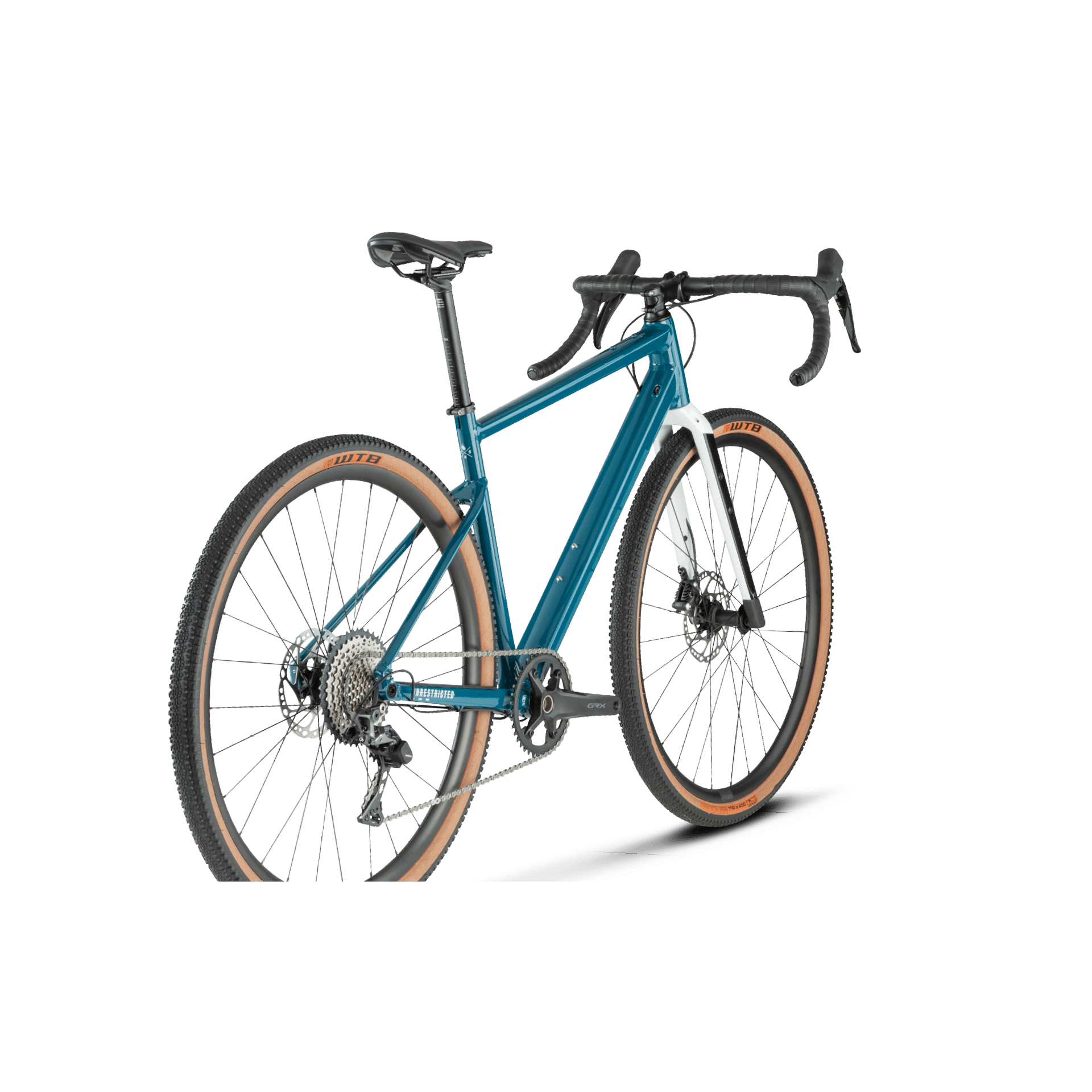 BMC Unrestricted AL TWO Gravel Bike Dark Petrol/ White