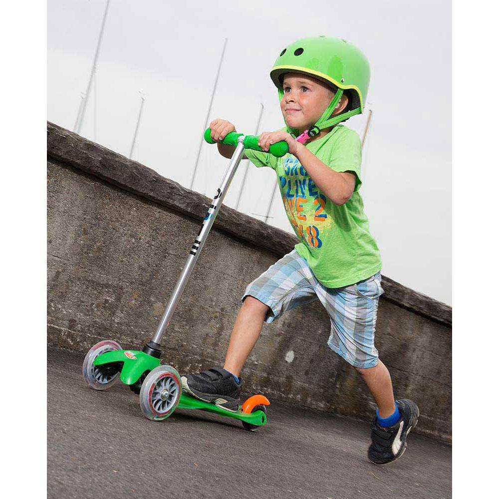 Micro Mini 3 Wheel Kids Scooter Green