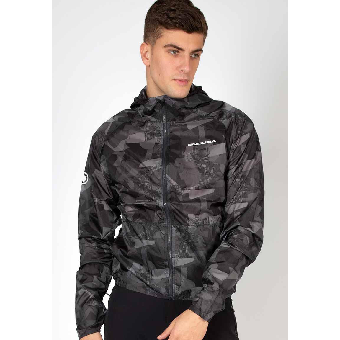 Endura Singletrack DuraJak Jacket Grey Camo