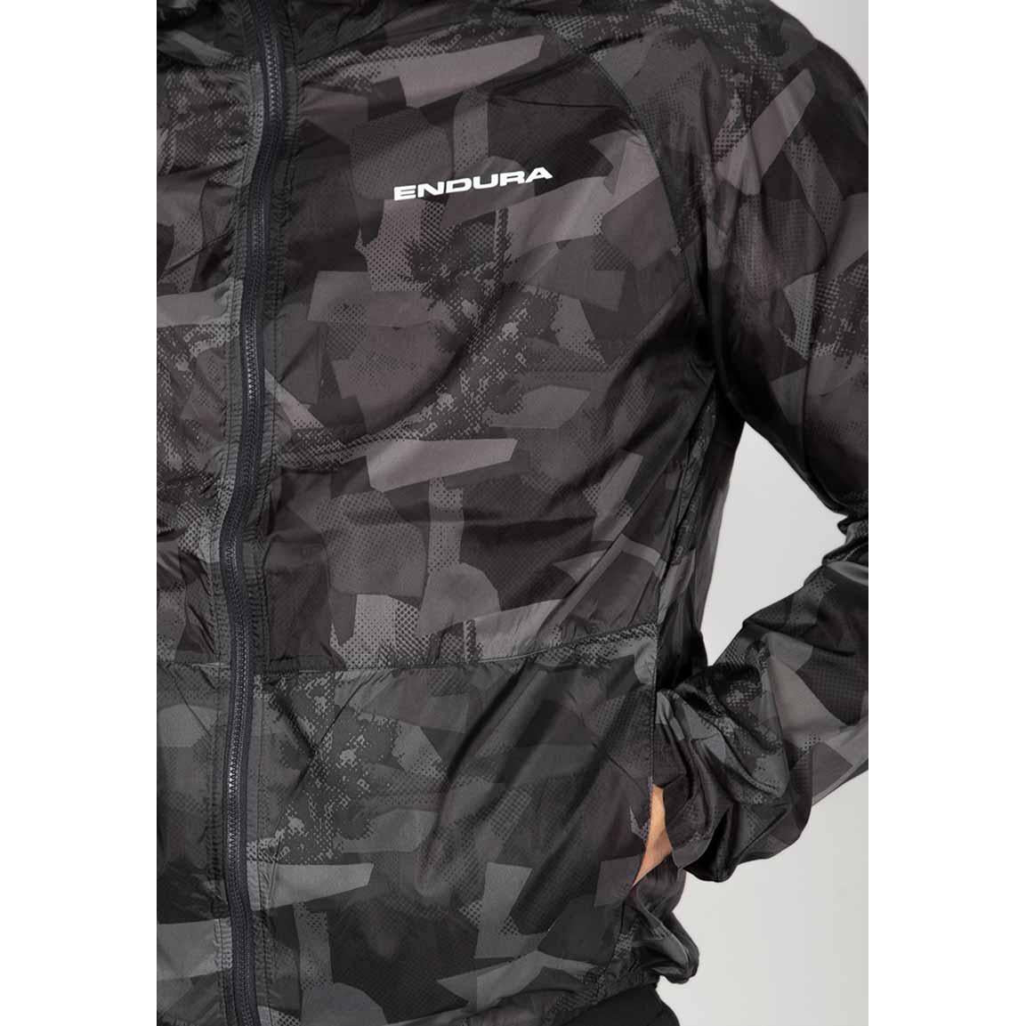 Endura Singletrack DuraJak Jacket Grey Camo