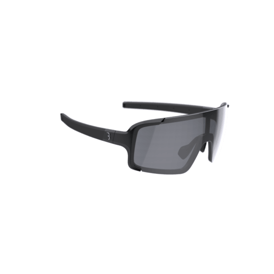 BBB Chester Sunglasses Glossy Black with Flash Mirror Lens