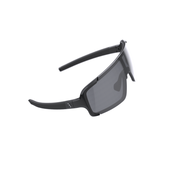BBB Chester Sunglasses Glossy Black with Flash Mirror Lens