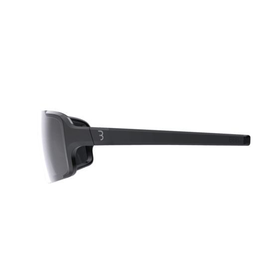 BBB Chester Sunglasses Glossy Black with Flash Mirror Lens