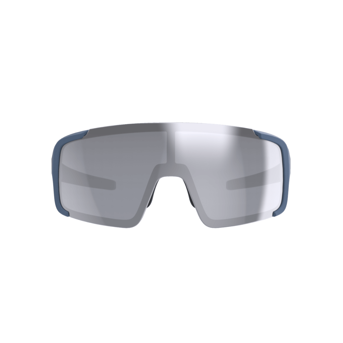 BBB Chester Sunglasses Blue MLC with Silver Mirror Lens