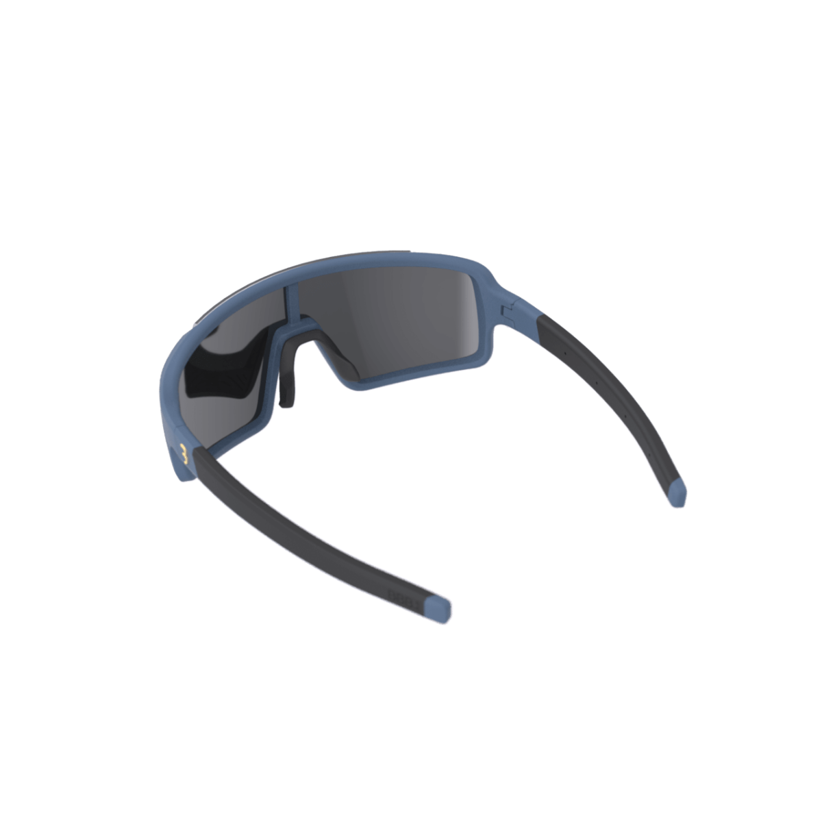 BBB Chester Sunglasses Blue MLC with Silver Mirror Lens