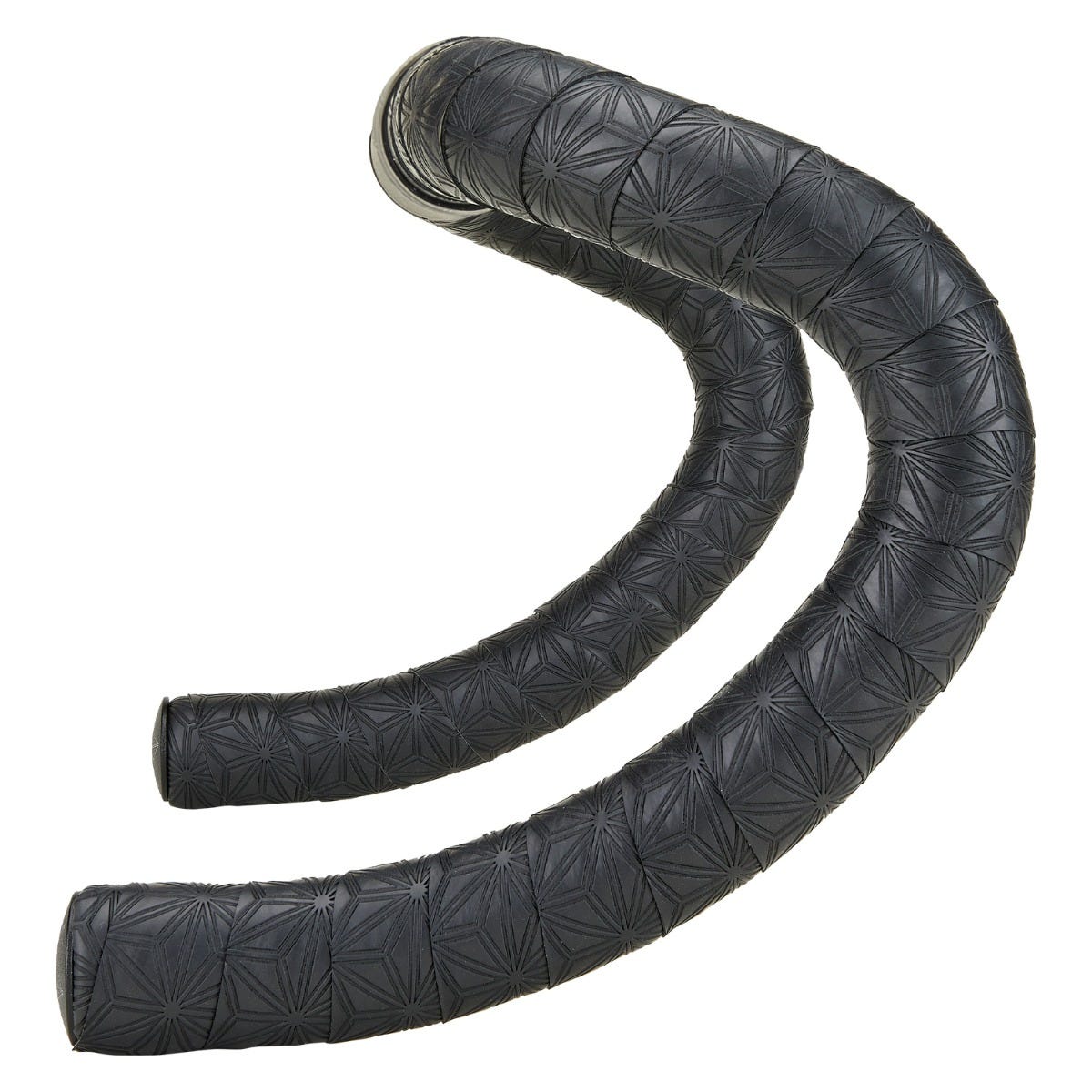 Supacaz Super Sticky Kush - Black + Ano Black Plugs