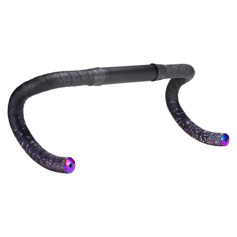 Supacaz Super Sticky Kush - Star Fade Oil Slick + Oil Slick Plugs