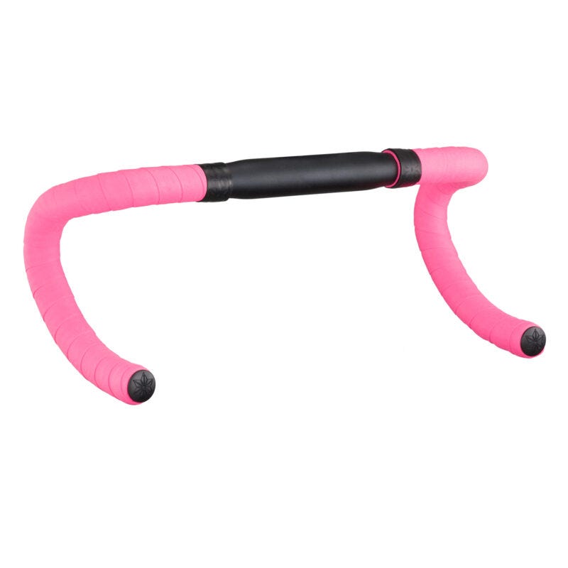 Supacaz Suave - Neon Pink + SL Plugs