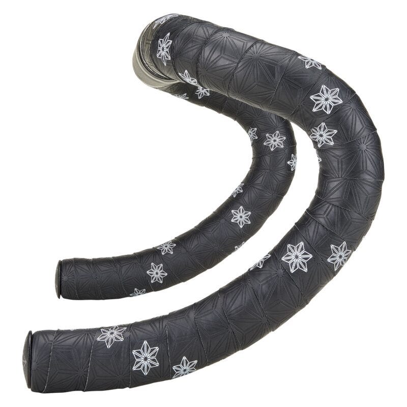Supacaz Super Sticky Kush - Galaxy - White Stars + Ano Black Plugs