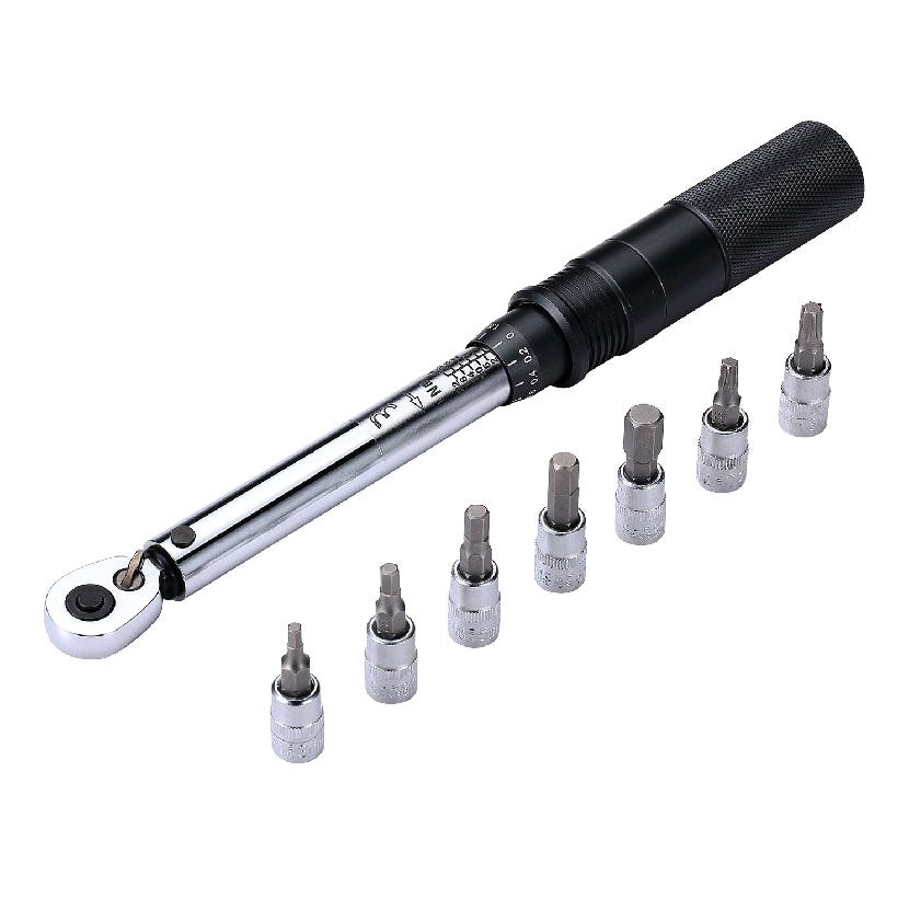 BBB TorqueSet Deluxe Torque Wrench Tool