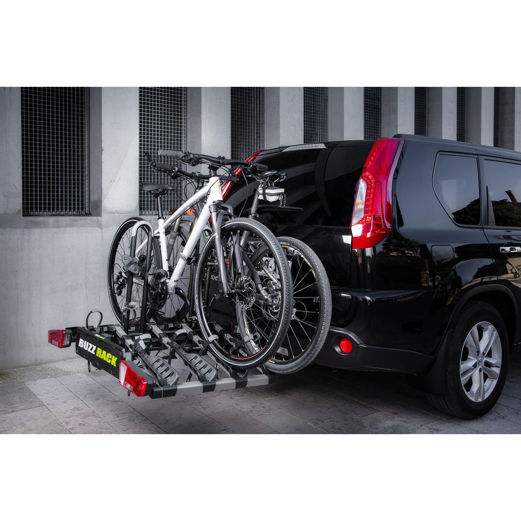 Car Rack Towball Buzzrack EAZZY 4 Bike Platform