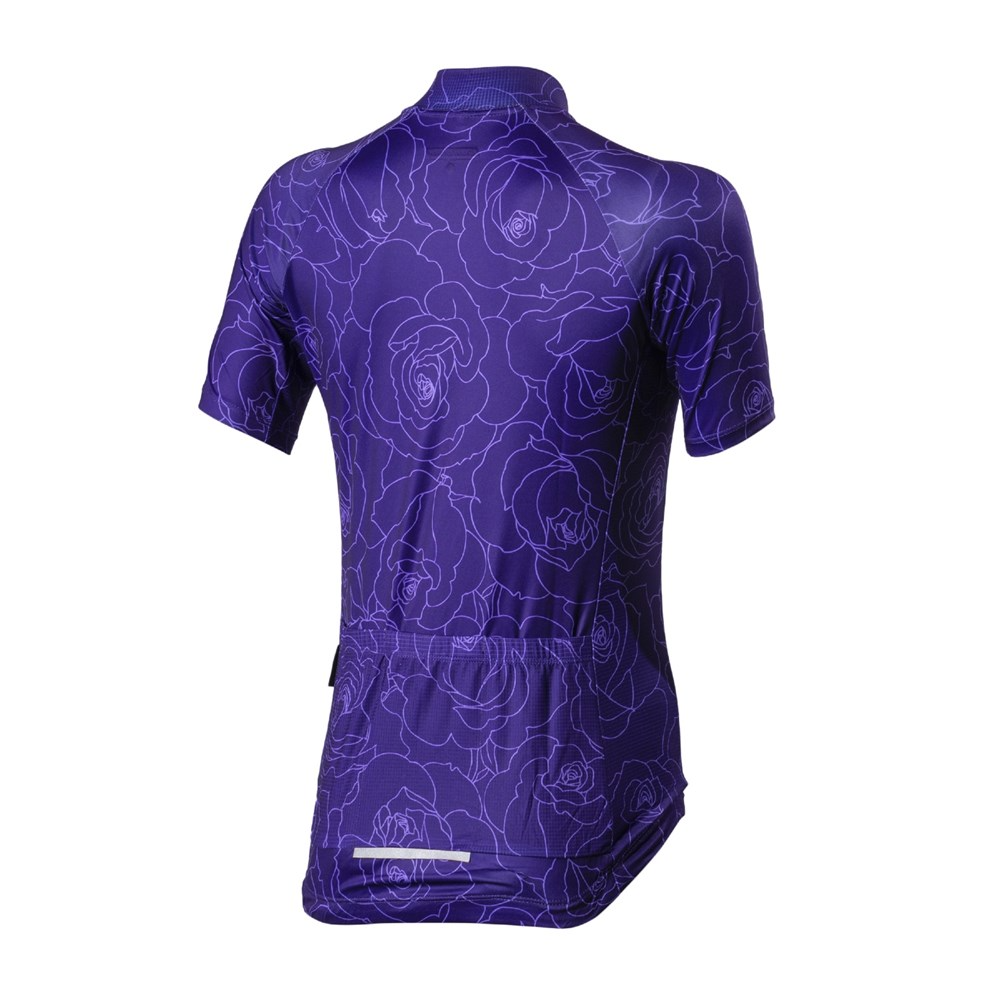 Bellwether Motion Women's Short Sleeve Jersey Purple