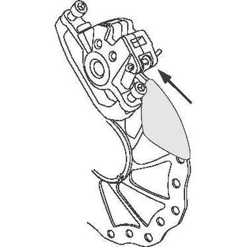 Birzman Clam 3pc Disc Brake Caliper Alignment Set Grey