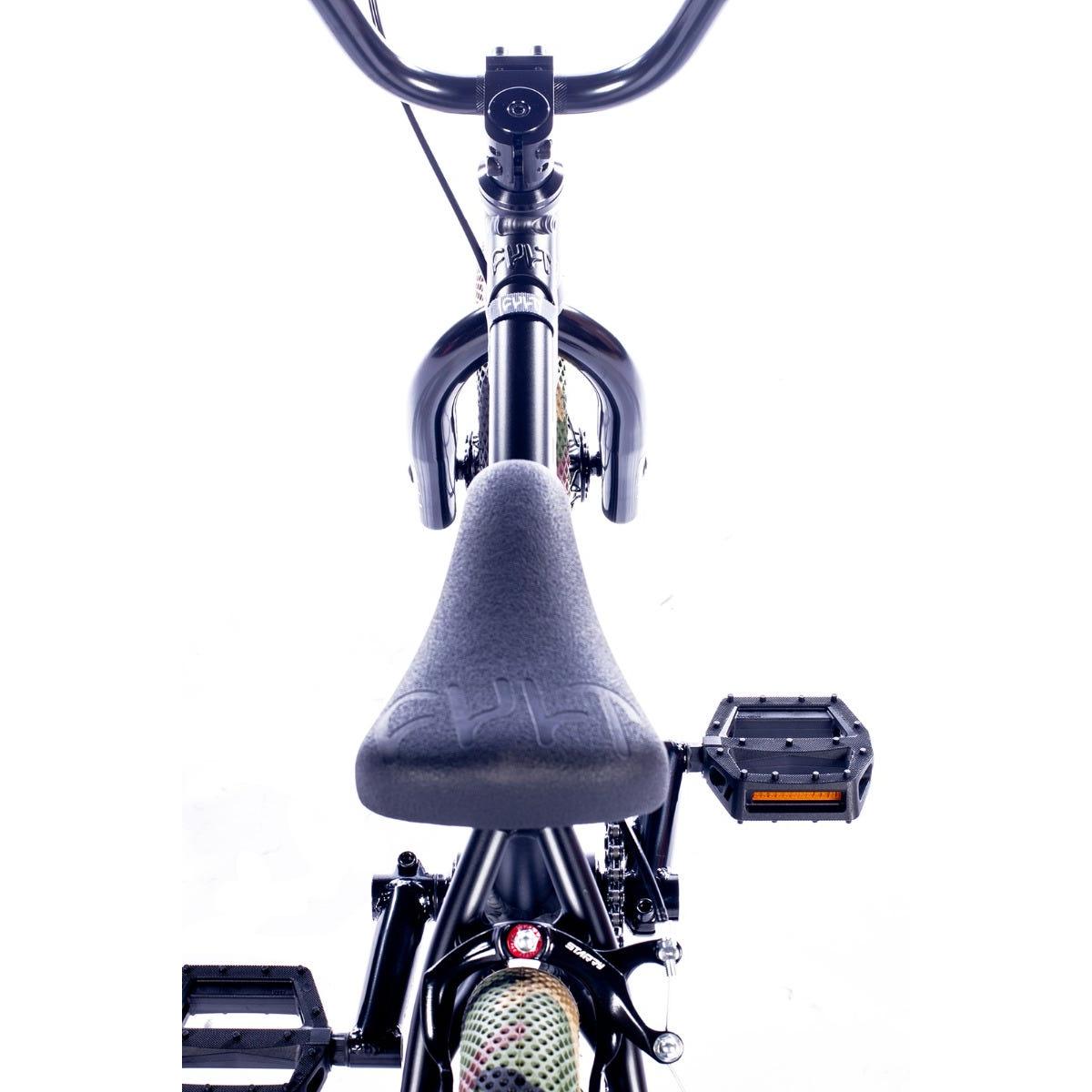 Cult Juvi 12'' Kids BMX Bike Black W/ Camo Tyres