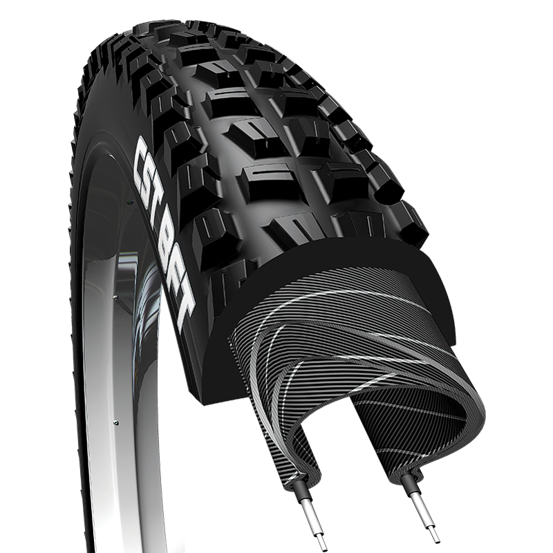 CST BFT Knobby Wire Bead Tyre 26 x 2.25
