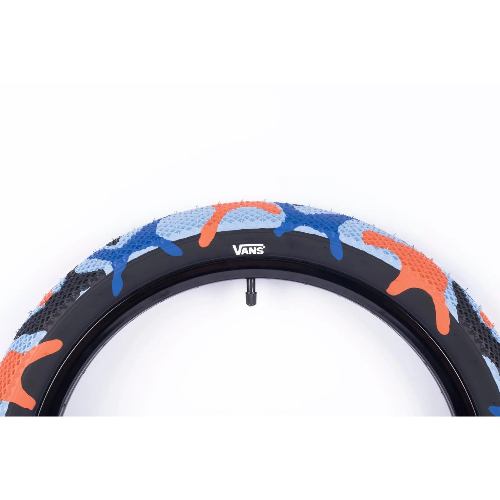 CULT Vans Tyre BMX Tyre 20 x 2.4 Blue/Orange