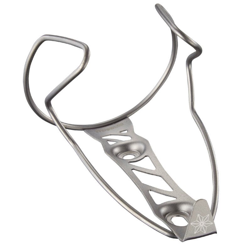 Supacaz TiFly Bottle Cage Titanium