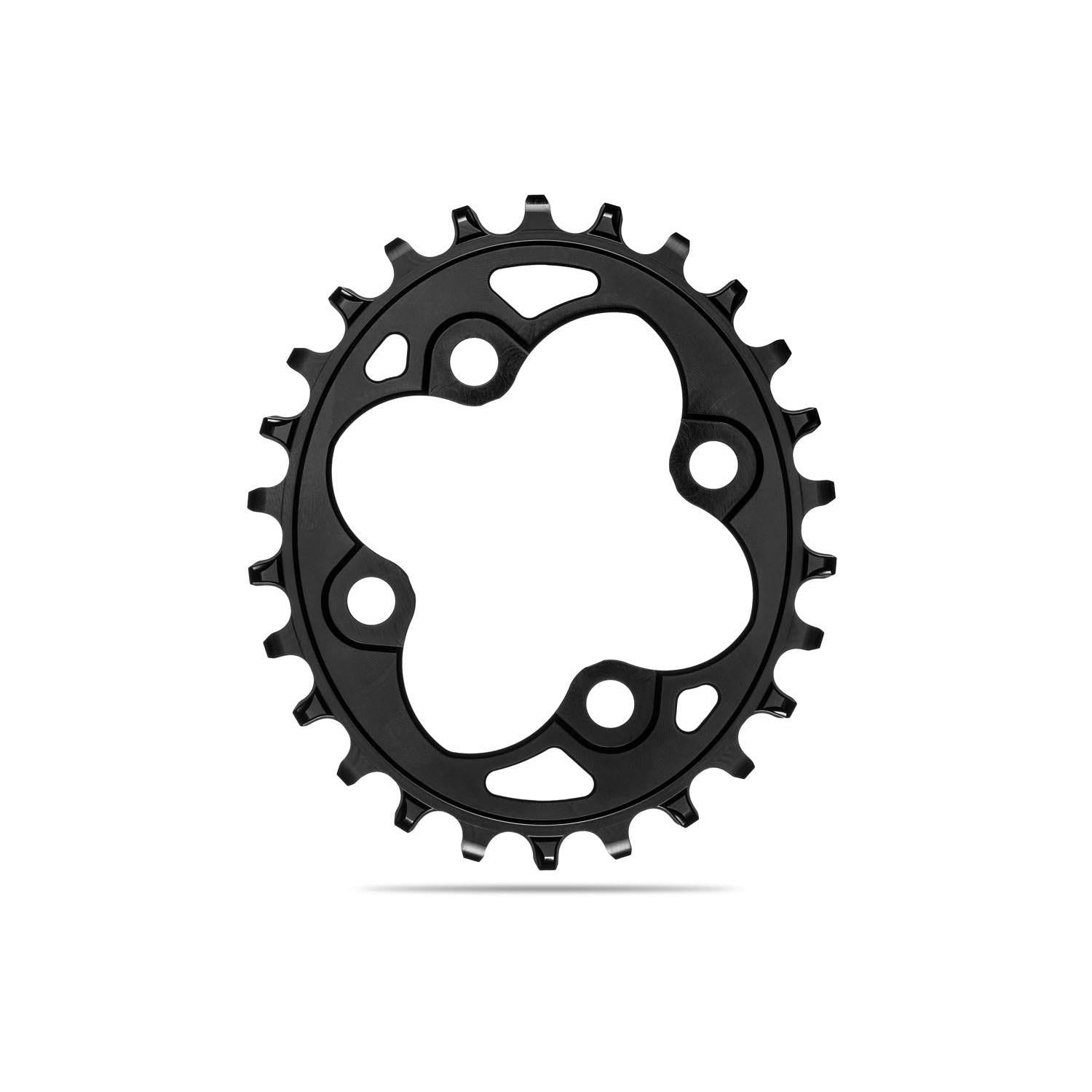 Absolute Black Premium Oval Chainring 1X 64BCD/104BCD